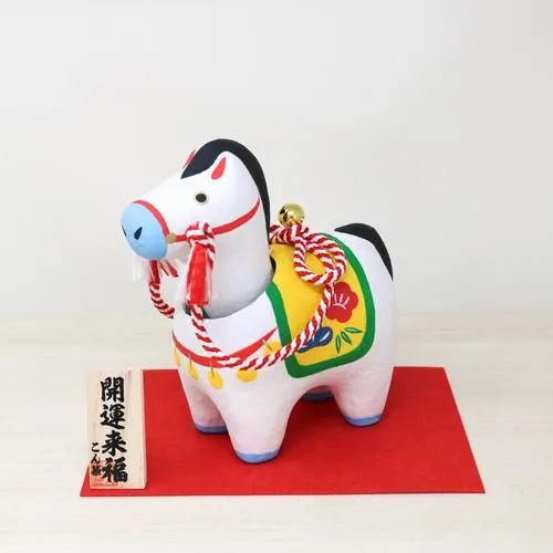 干支張子 首振り 幸福午 3号サイズ（大）